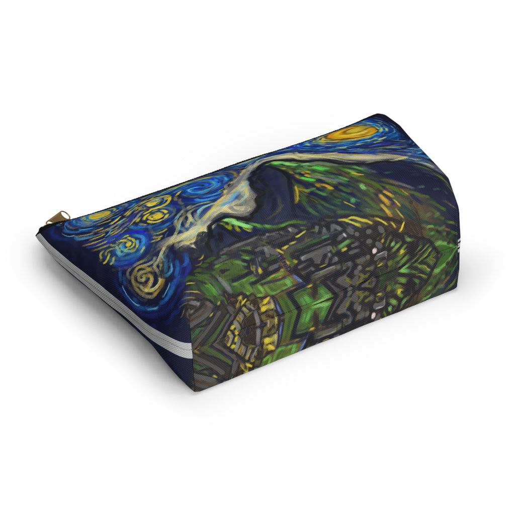 Black Zipper Bottom Side