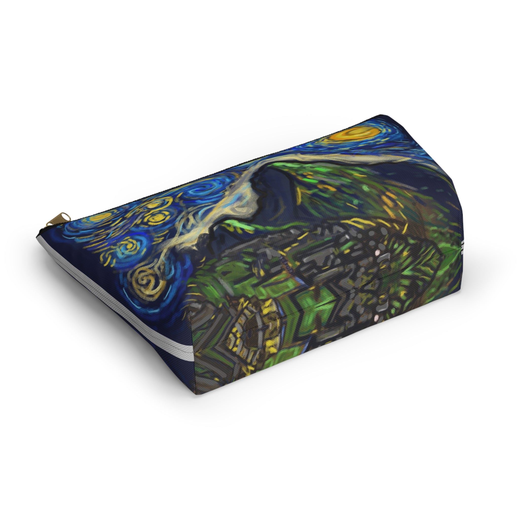 Black Zipper Bottom Side