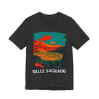 Dark Grey Heather Valle Sagrado Peru Tee Front