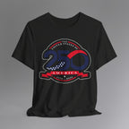 Black Heather, USA 250th Independence T-Shirt, Hanging 1
