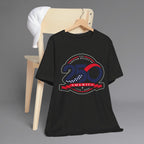 Black Heather, USA 250th Independence T-Shirt, Hanging 3