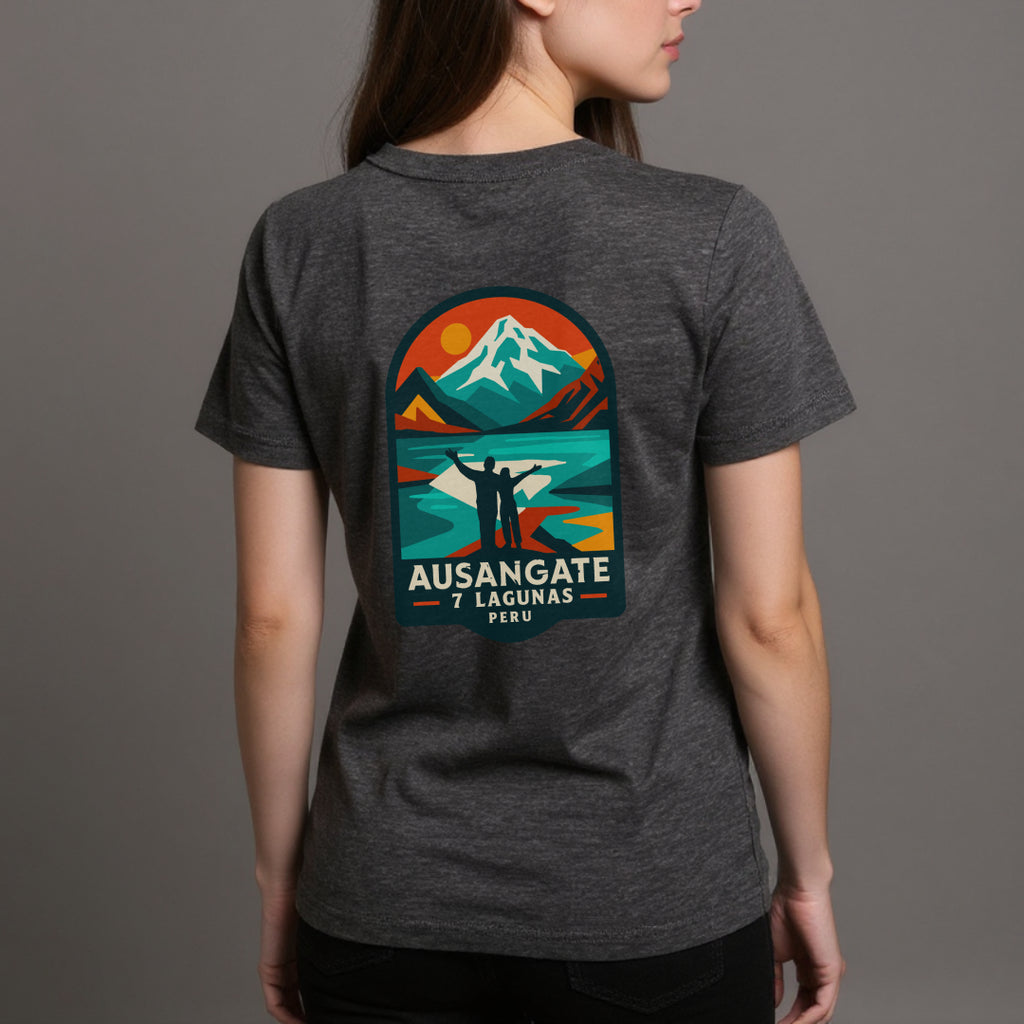 Dark Grey Heather Ausangate Women Back 1