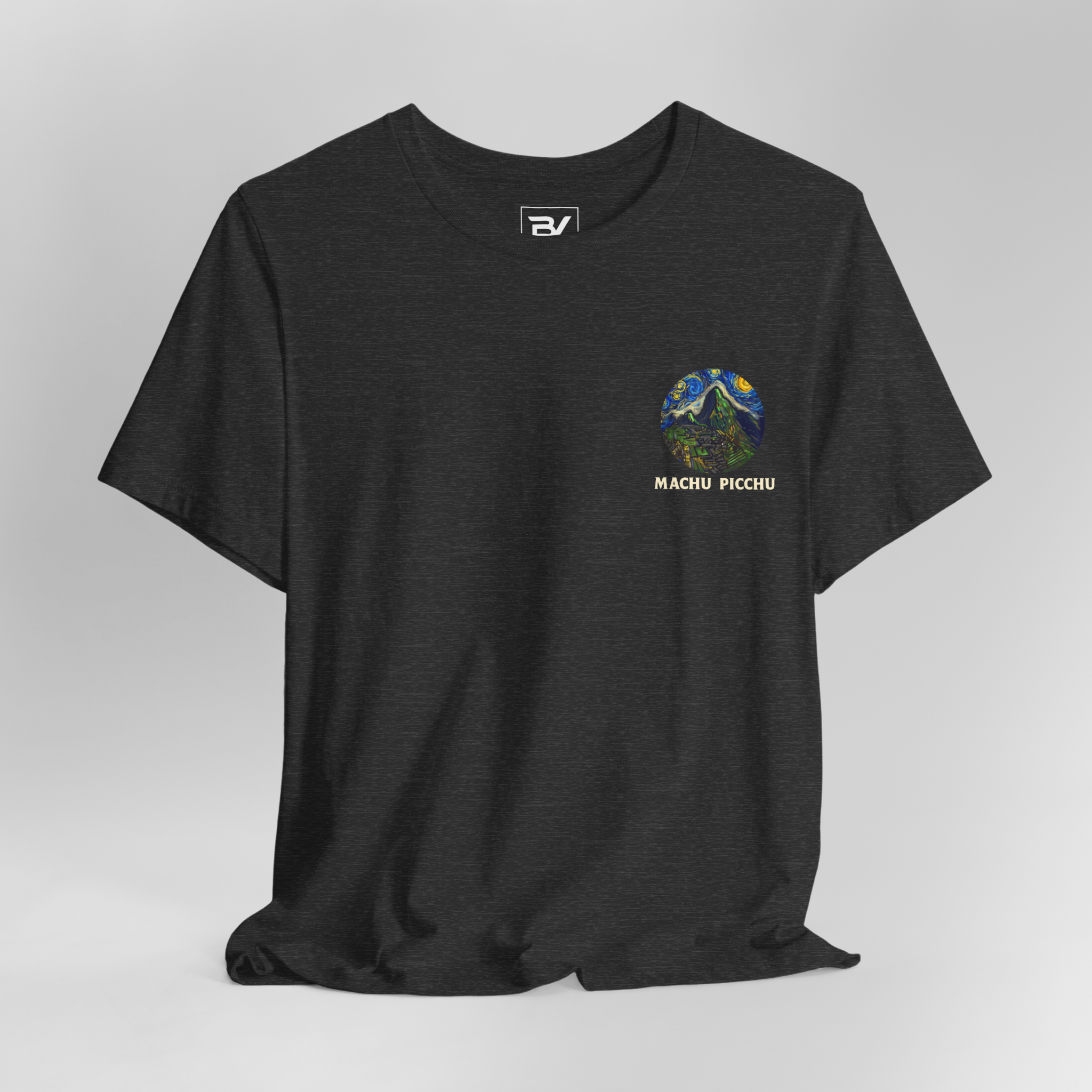 Dark Grey Heather Machu Picchu Hanging 1