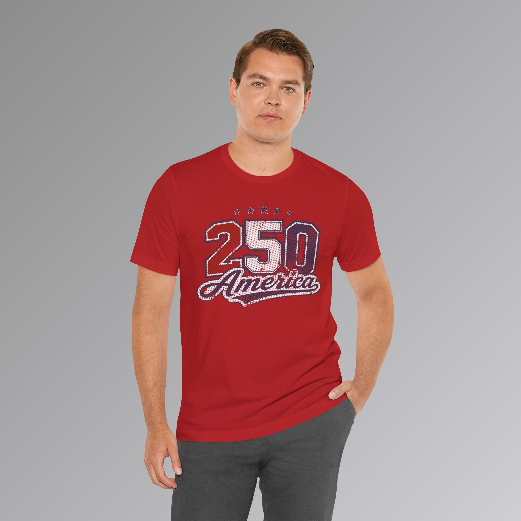 Red, USA 250 Years, Person 4